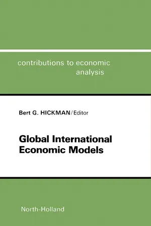 Global International Economic Models