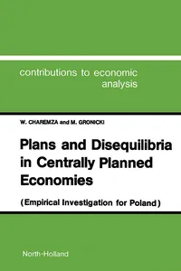 Plans and Disequilibria in Centrally Planned Economies_cover