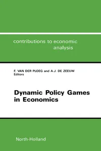 Dynamic Policy Games in Economics_cover