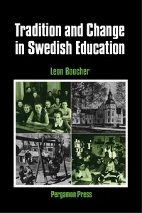 Tradition and Change in Swedish Education_cover