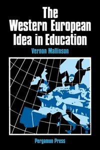 The Western European Idea in Education_cover