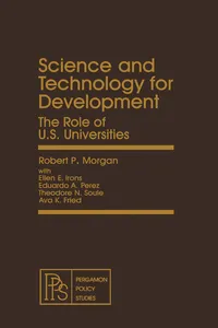 Science and Technology for Development_cover