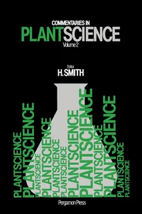 Commentaries in Plant Science_cover