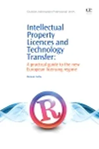 Intellectual Property Licences and Technology Transfer_cover