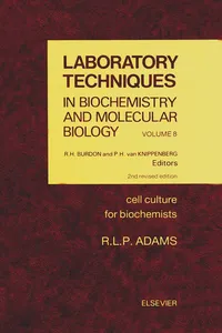 Cell Culture for Biochemists_cover