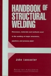 Handbook of Structural Welding_cover