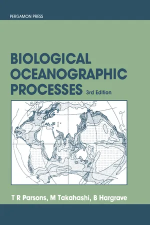 Biological Oceanographic Processes