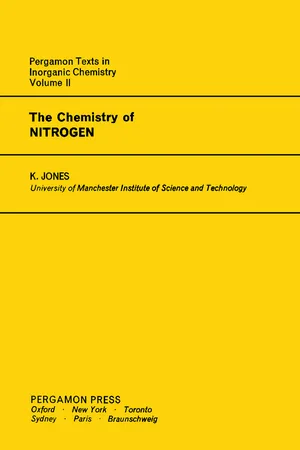 The Chemistry of Nitrogen