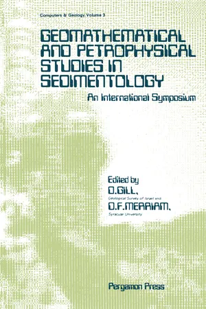 Geomathematical and Petrophysical Studies in Sedimentology