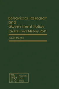 Behavioral Research and Government Policy_cover