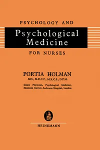 Psychology and Psychological Medicine for Nurses_cover