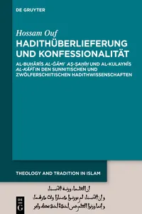 Hadithüberlieferung und Konfessionalität_cover