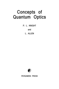 Concepts of Quantum Optics_cover