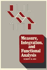 Measure, Integration, and Functional Analysis_cover