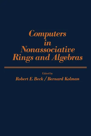 Computers in Nonassociative Rings and Algebras