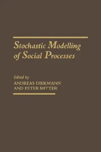 Stochastic Modelling of Social Processes_cover