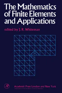 The Mathematics of Finite Elements and Applications_cover