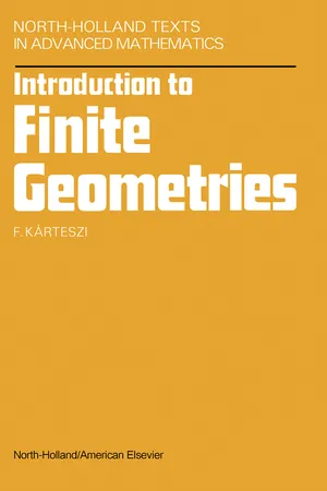 Introduction to Finite Geometries