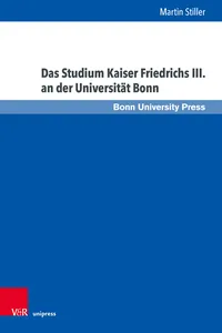 Bonner Schriften zur Universitäts- und Wissenschaftsgeschichte._cover