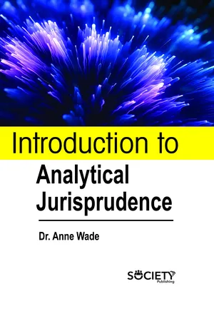 Introduction to analytical jurisprudence