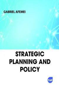 Strategic Planning and Policy_cover