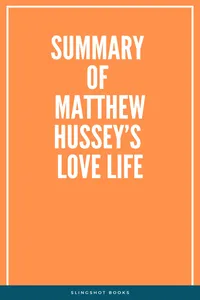 Summary of Matthew Hussey's Love Life_cover