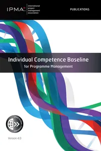 Individual Competence Baseline for Programme Management_cover