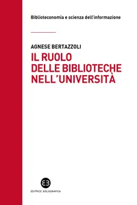 Il ruolo delle biblioteche nell'università_cover