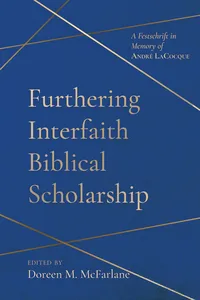 Furthering Interfaith Biblical Scholarship_cover