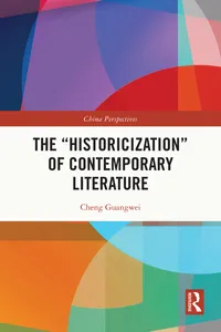 The “Historicization" of Contemporary Literature_cover