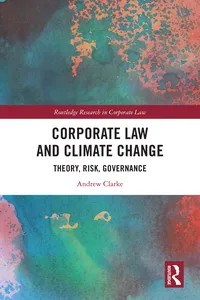 Corporate Law and Climate Change_cover