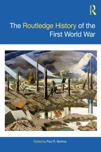 The Routledge History of the First World War_cover