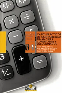 Casos prácticos de contabilidad financiera comentados y solucionados_cover