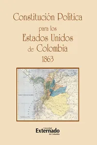 Constitución política para los Estados Unidos de Colombia 1863_cover