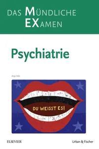 MEX Das Mündliche Examen - Psychiatrie_cover