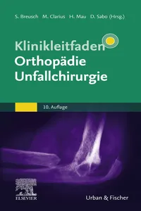 Klinikleitfaden Orthopädie Unfallchirurgie_cover