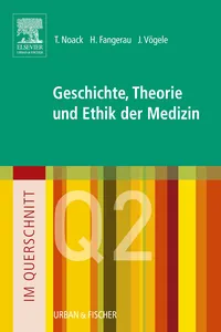 Im Querschnitt - Geschichte, Theorie und Ethik in der Medizin_cover