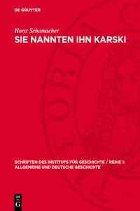 Sie nannten ihn Karski_cover