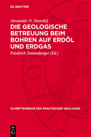 Die geologische Betreuung beim Bohren auf Erdöl und Erdgas