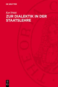 Zur Dialektik in der Staatslehre_cover