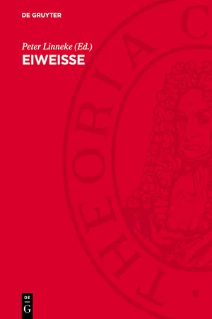 Eiweisse