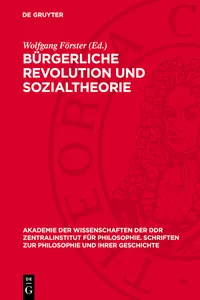 Bürgerliche Revolution und Sozialtheorie_cover