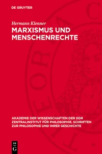 Marxismus und Menschenrechte_cover