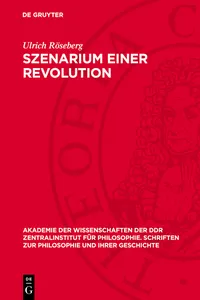 Szenarium einer Revolution_cover