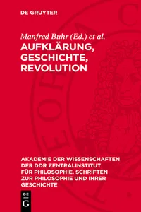 Aufklärung, Geschichte, Revolution_cover