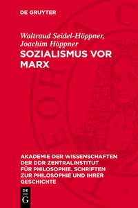 Sozialismus vor Marx_cover