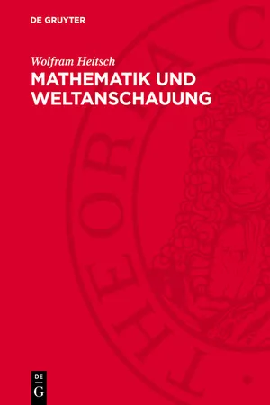 Mathematik und Weltanschauung