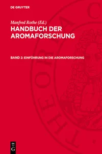 Einführung in die Aromaforschung_cover