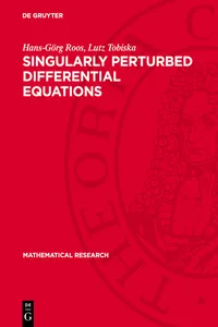 Singularly Perturbed Differential Equations_cover