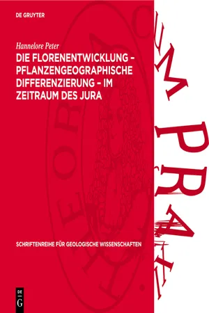 Die Florenentwicklung – pflanzengeographische Differenzierung – im Zeitraum des Jura